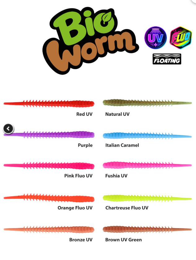 Fujin Bio Worm 6cm Floating Sıvılı Kokulu LRF Silikonu