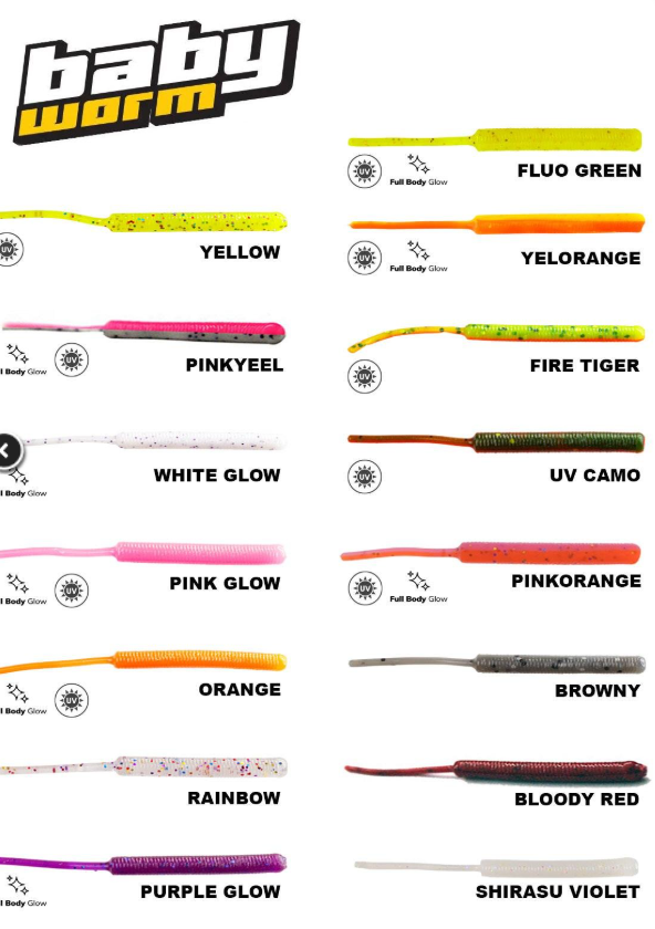 Fujin Baby Worm 5,2cm Floating LRF Silikonu