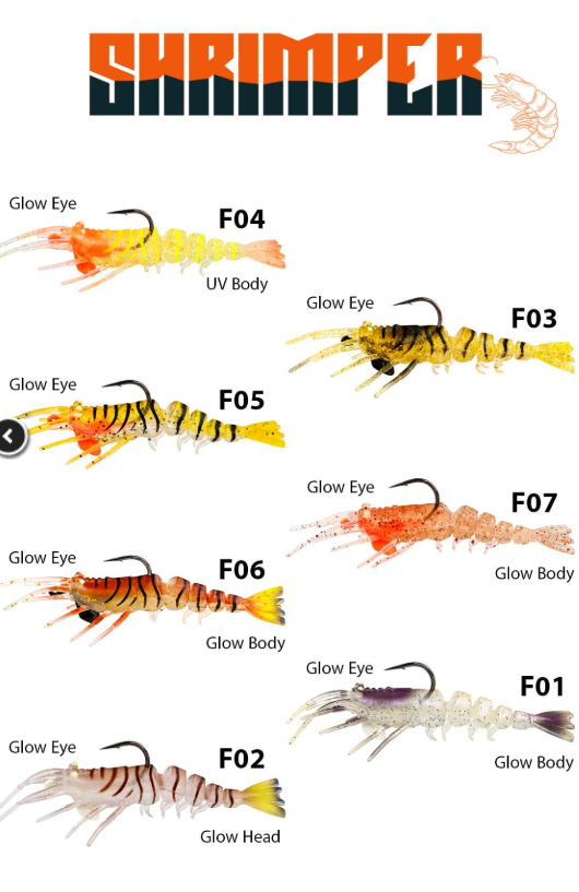 Fujin Shrimper 75mm 8.5gr Silikon Karides